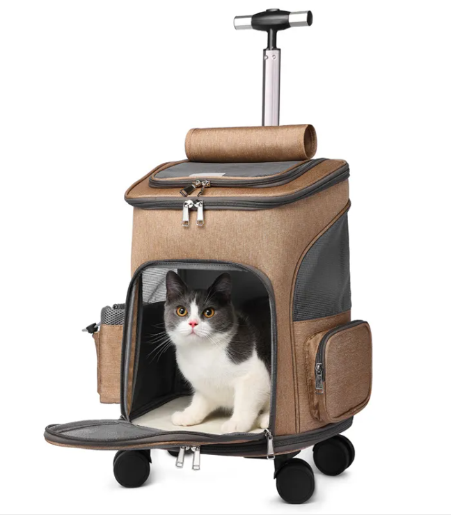 Harley Travel Trolley Pet Backpack